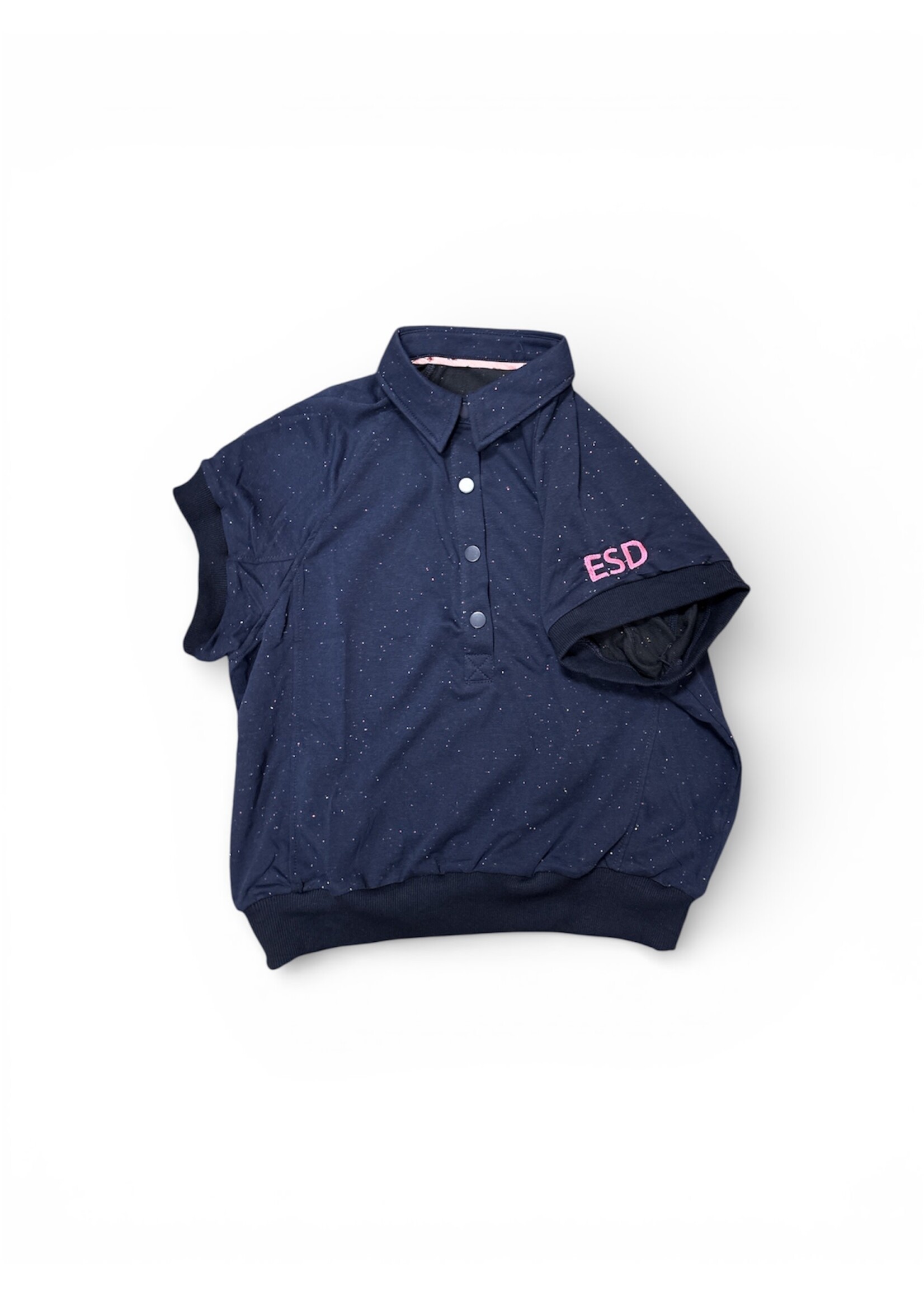 UMGEE SNAP BUTTON SPECKLED POLO
