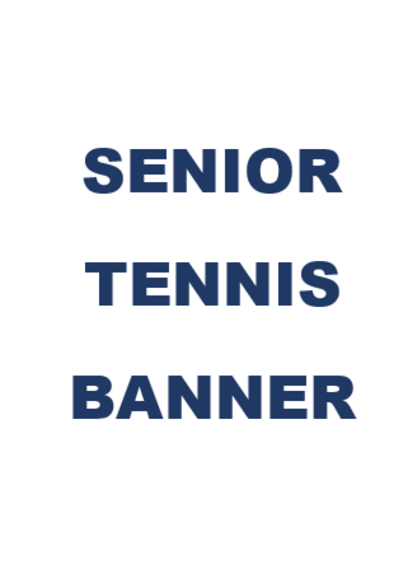 2026 Tennis Senior Banner