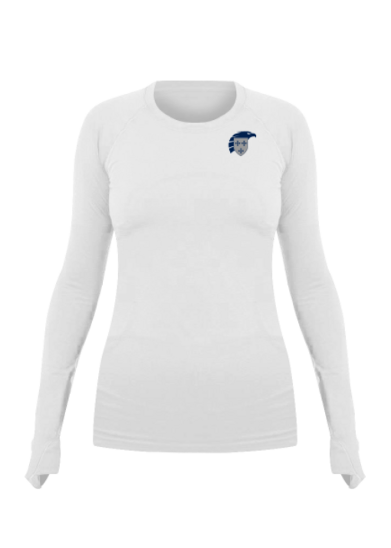 2026 Girls Tennis Long Sleeve White lululemon Top (VARSITY)