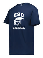 2026 Navy SS Lacrosse Dri-Fit Tee