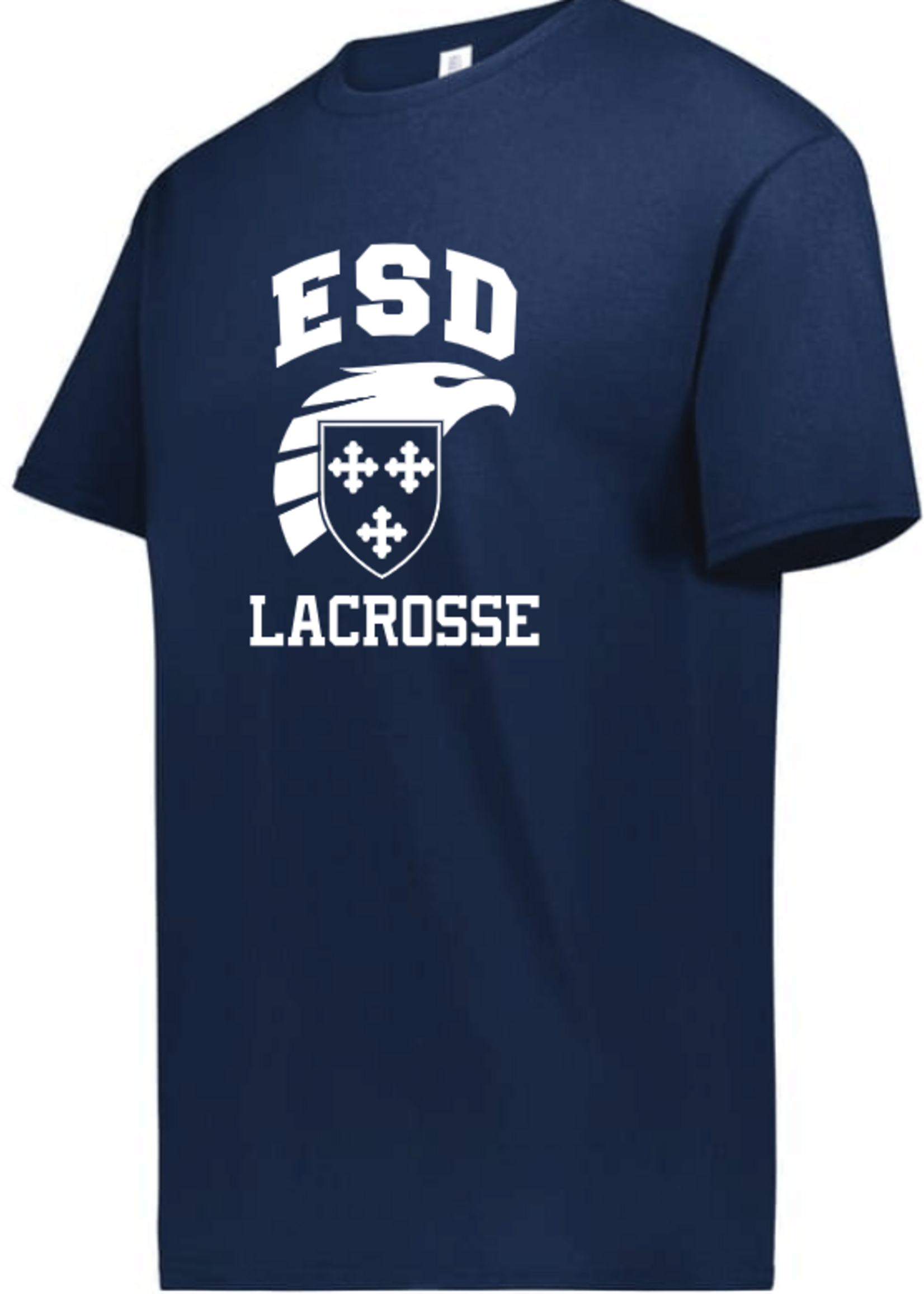 2026  Navy SS Lacrosse Dri-Fit Tee