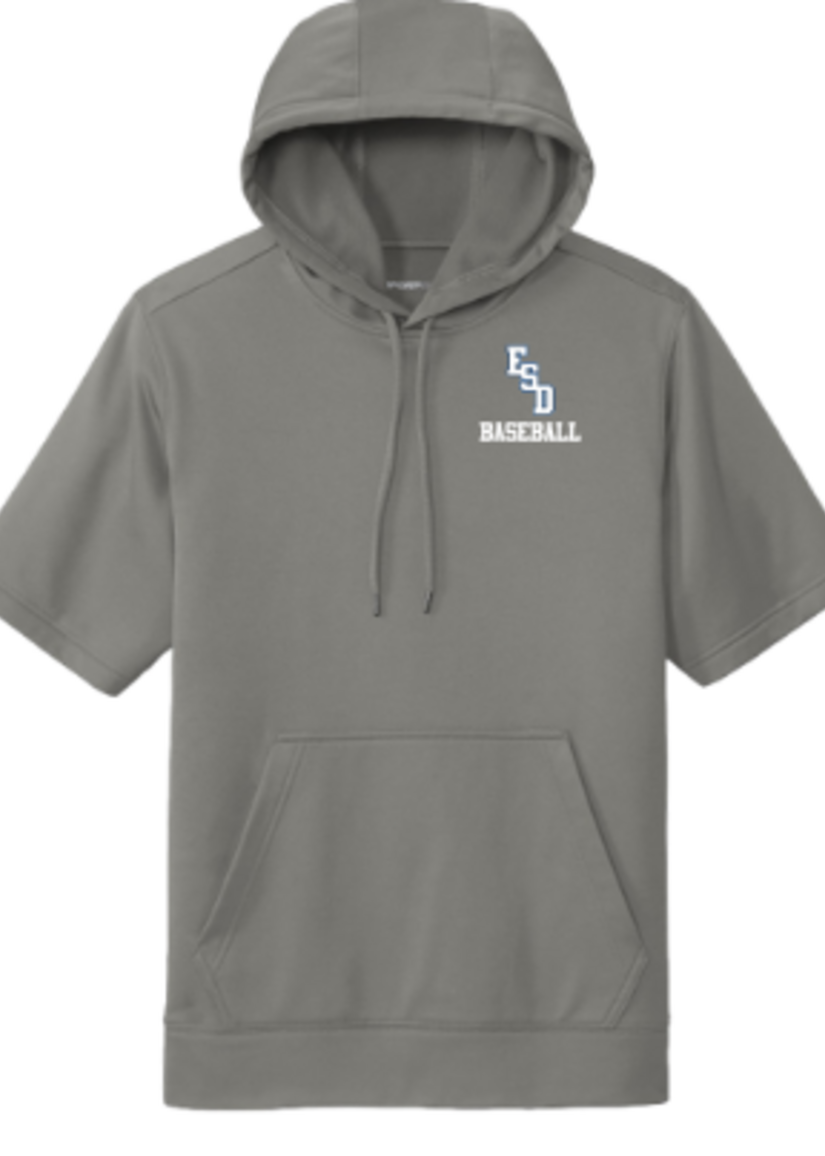 2026 Baseball Sport-Tek SS Grey Hoodie