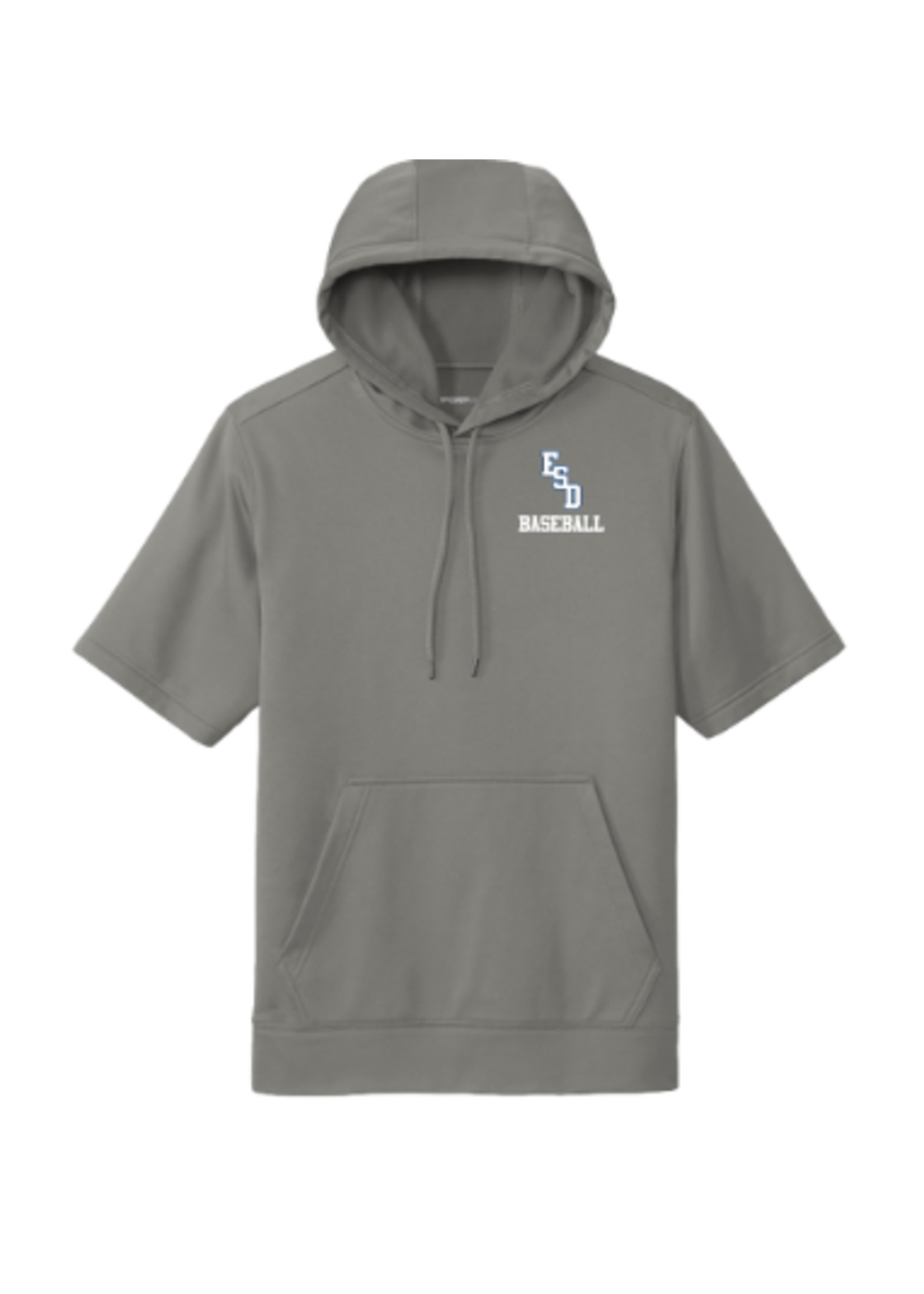 2026 Baseball Sport-Tek SS Grey Hoodie
