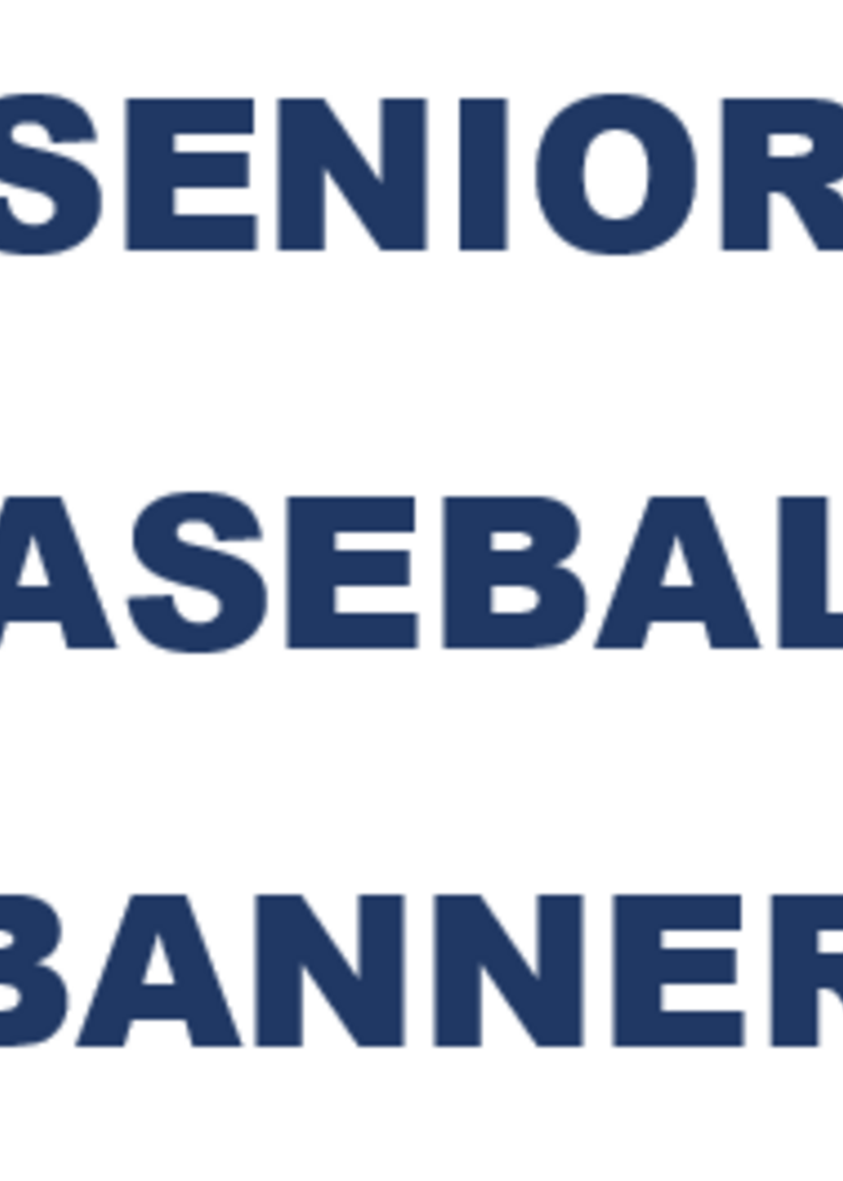 2026 Baseball Senior Banner