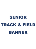 2026 Senior Track & Field Banner