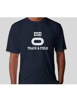 2026 Track and Field Dri-Fit Navy Tee