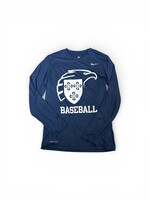 Nike Legend Baseball Tee - Navy LS
