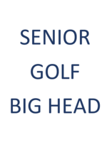 2026 Golf Senior Big Head