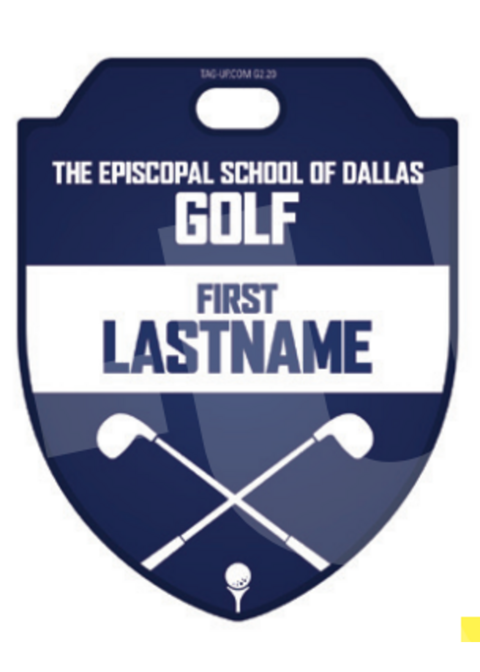 2026 Golf Custom Bag Tag - NEW ITEM!