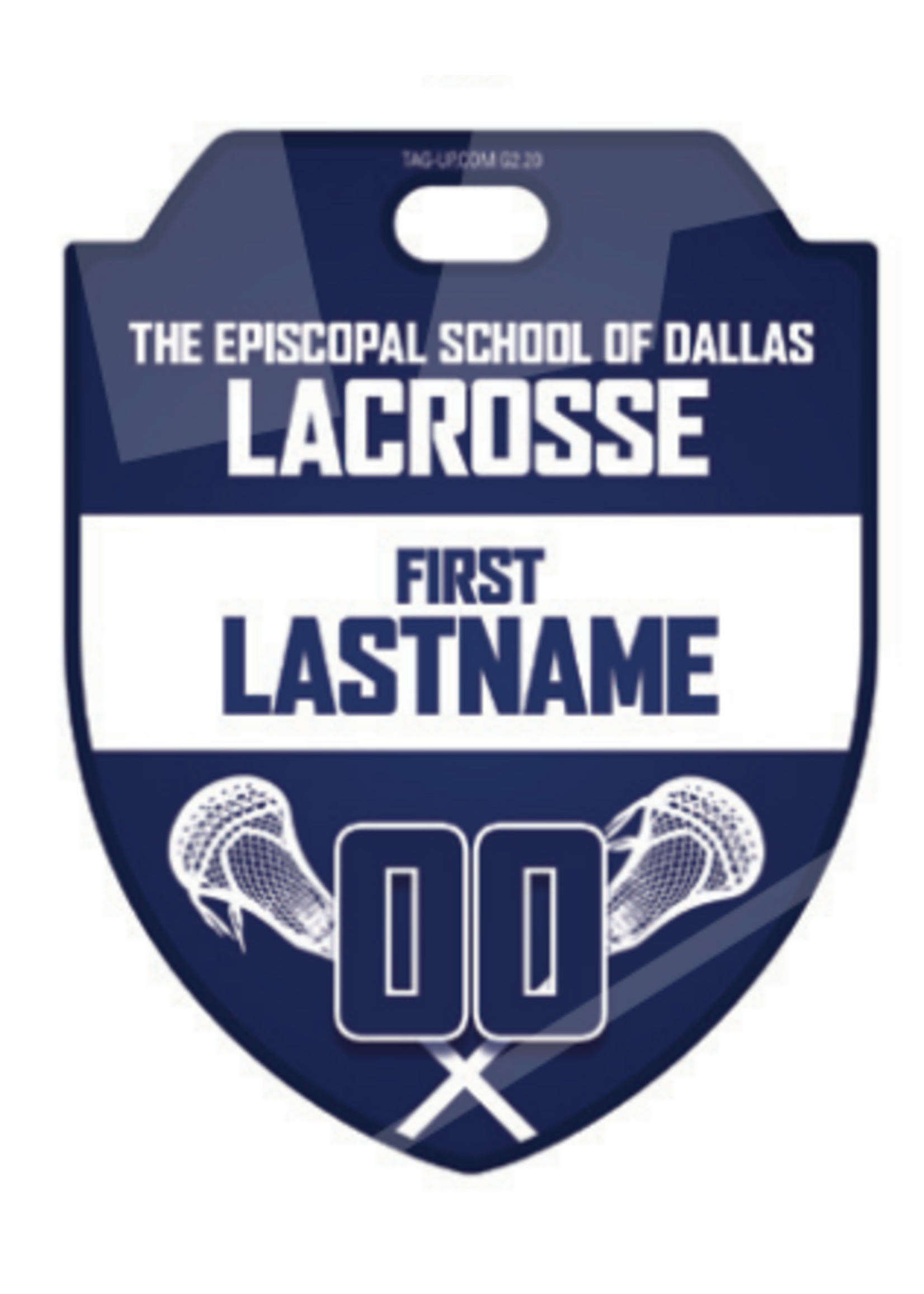 2026 Lacrosse Custom Bag Tag - NEW ITEM!