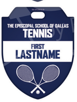 2026 Tennis Custom Bag Tag - NEW ITEM!