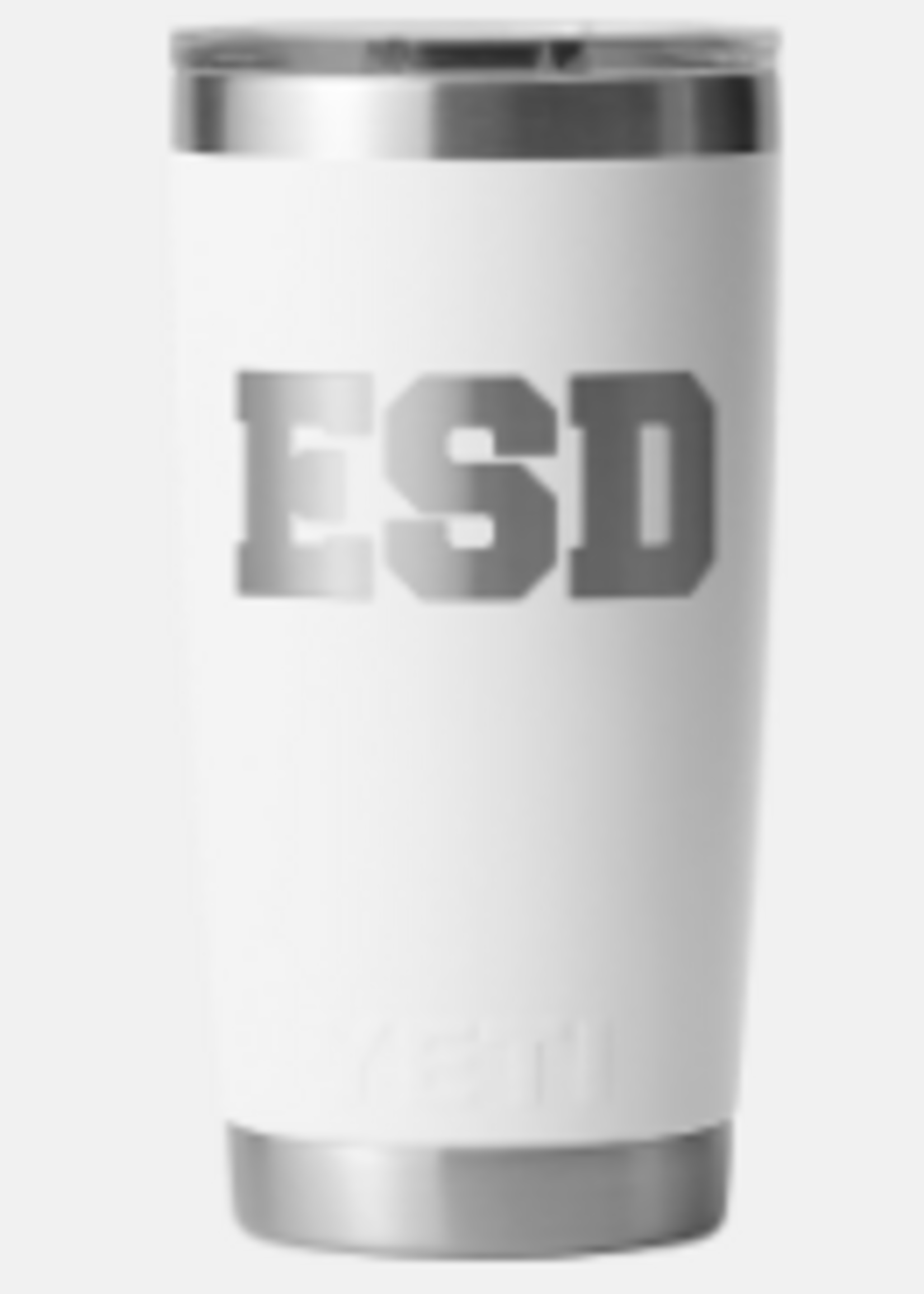 YETI RAMBLER 20 OZ ESD WITH EAGLE WHITE