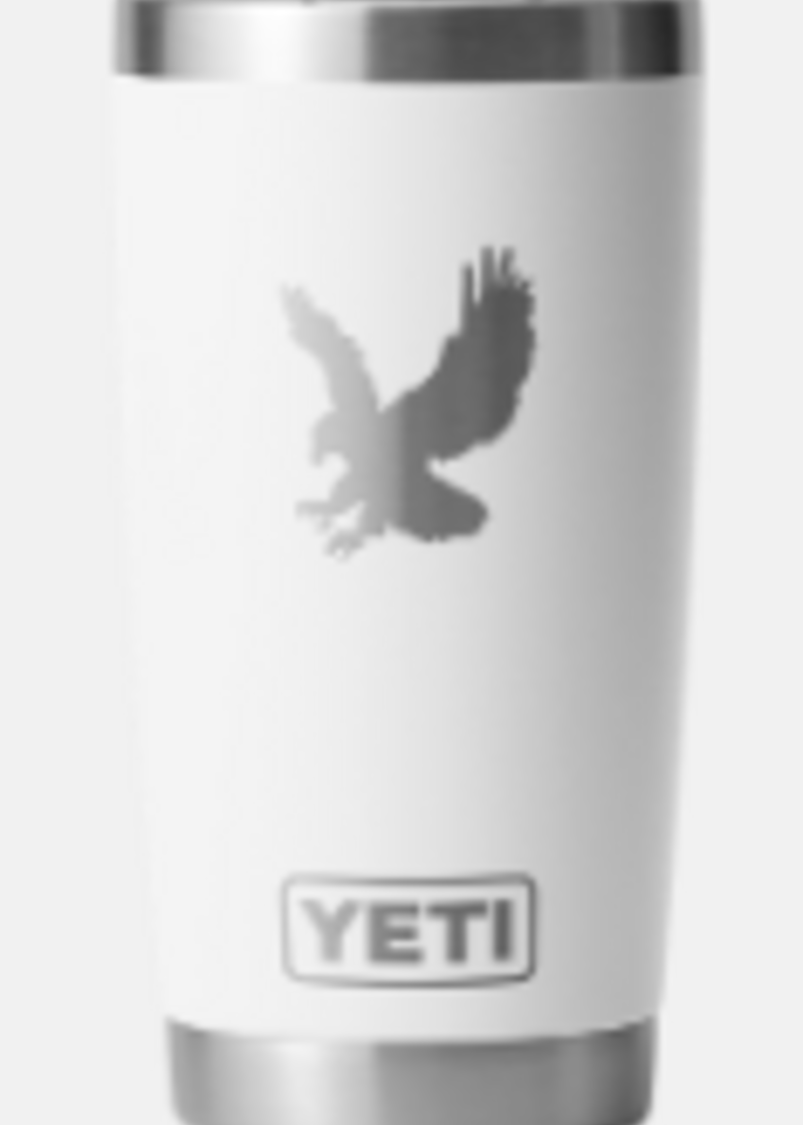 YETI RAMBLER 20 OZ ESD WITH EAGLE WHITE