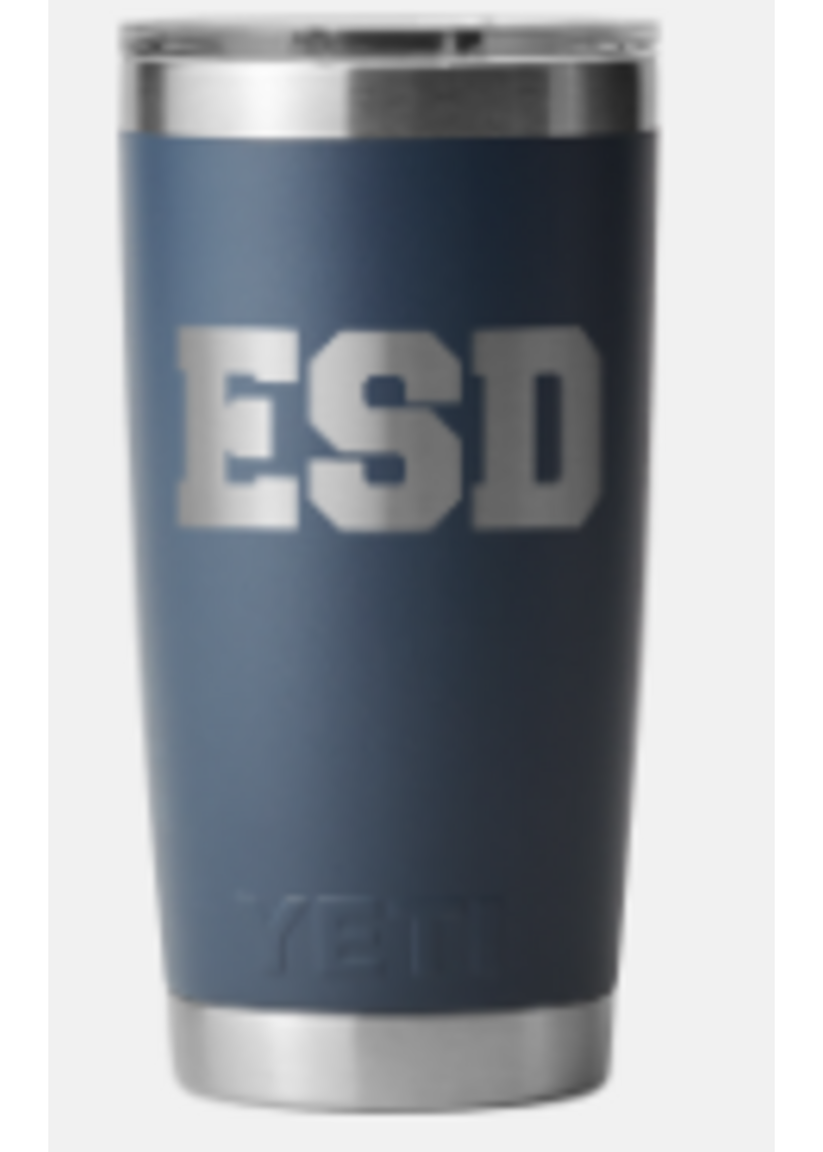 YETI RAMBLER 20 OZ ESD WITH EAGLE NAVY
