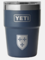 YETI Rambler 16oz Tumbler Navy with Shield
