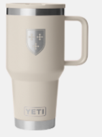 YETI Rambler 30oz Travel Tumber Cape Taupe with Shield