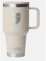 YETI RAMBLER 30 OZ TRAVEL MUG WITH STRAW TAUPE