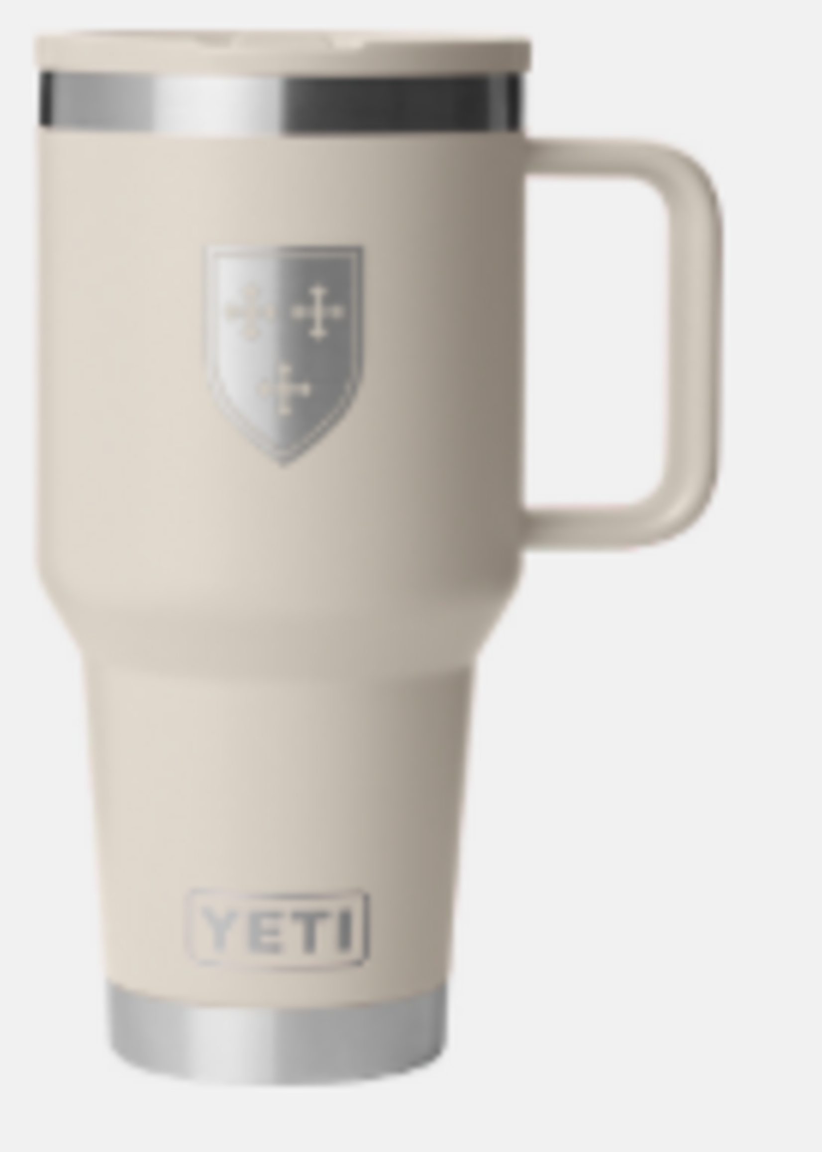 YETI Rambler 30oz Travel Tumber Cape Taupe with Shield