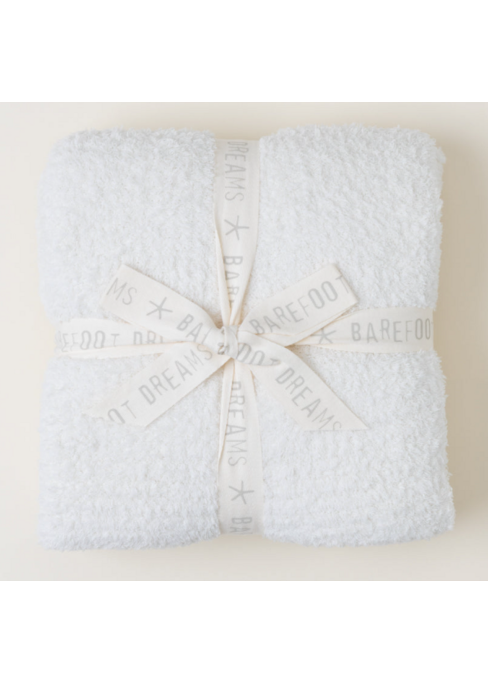 Barefoot Dreams - Personalized Cream CozyChic Throw