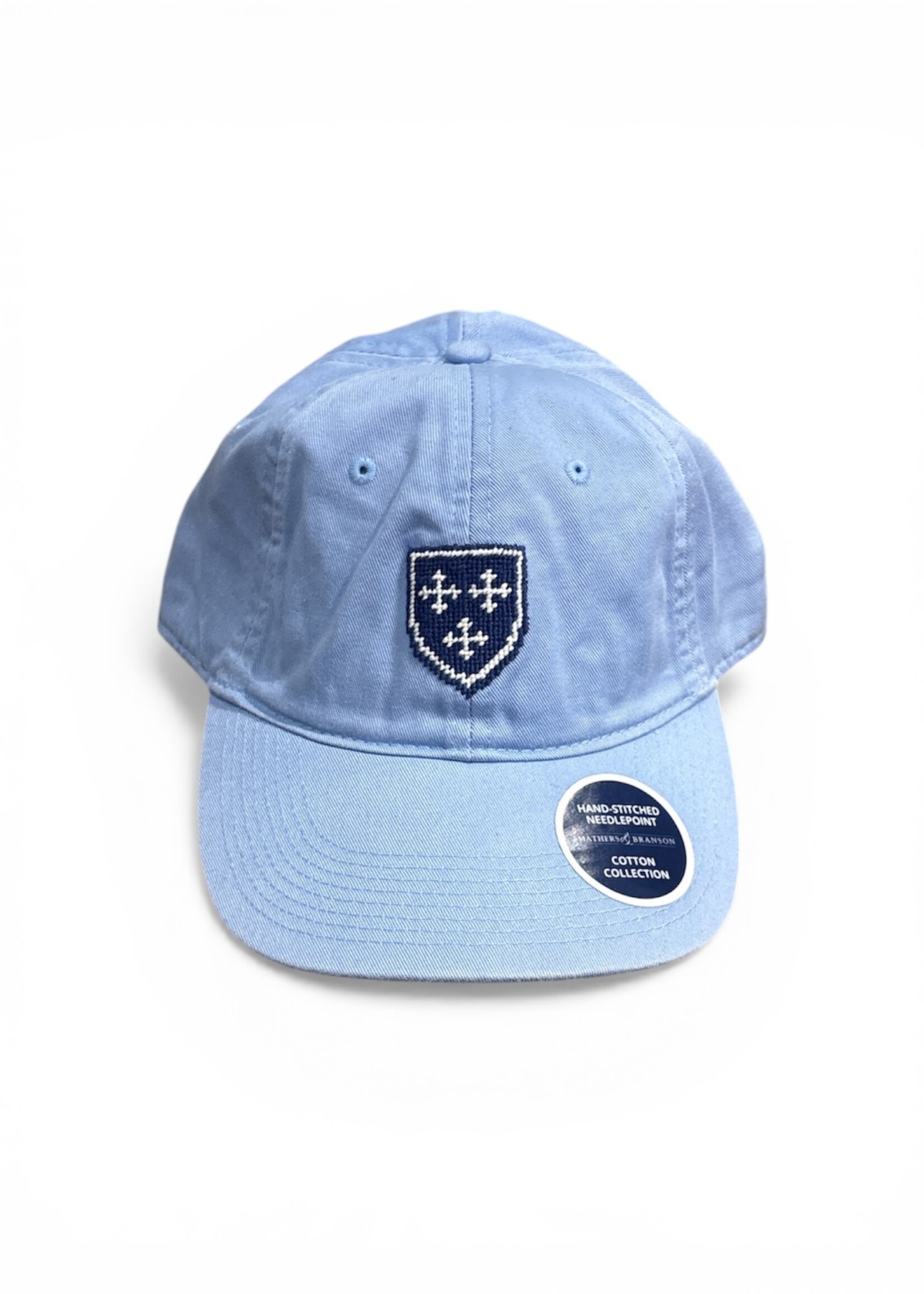 Smath and Bran Cust ESD Cap Light Blue with Navy Shield