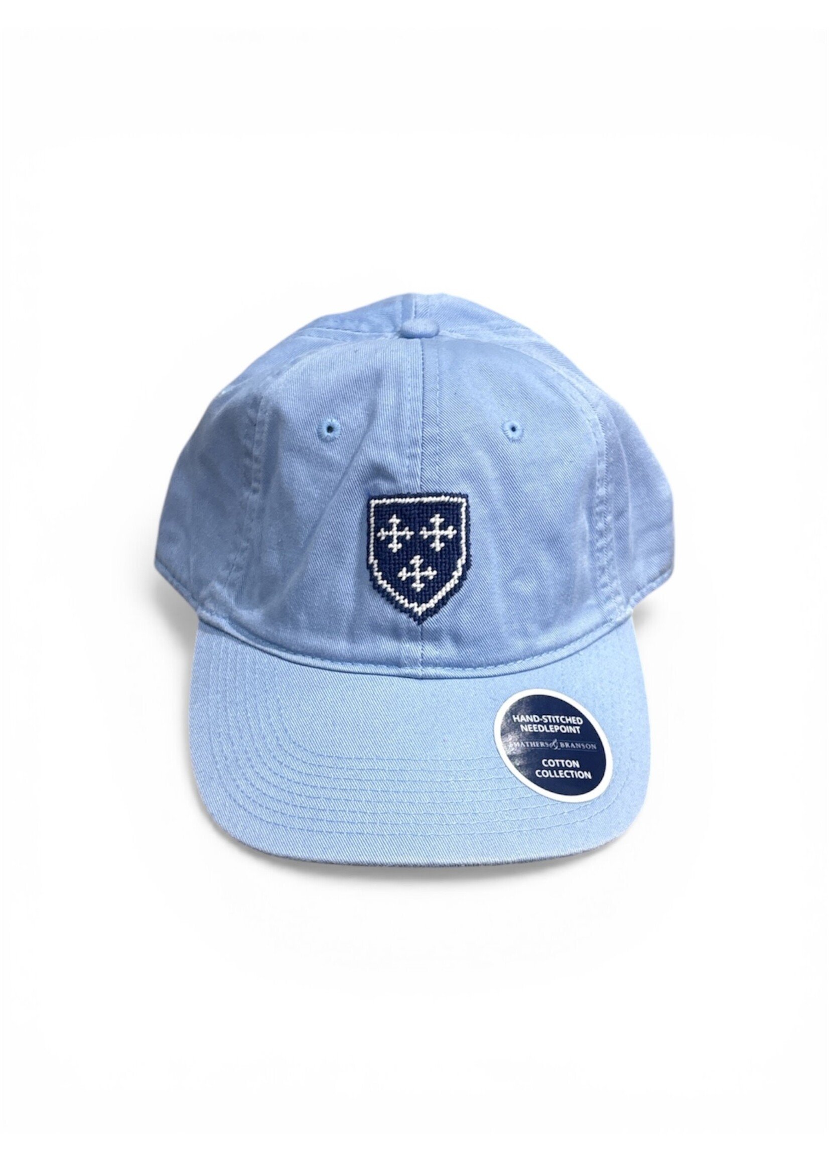 Smath and Bran Cust ESD Cap Light Blue with Navy Shield
