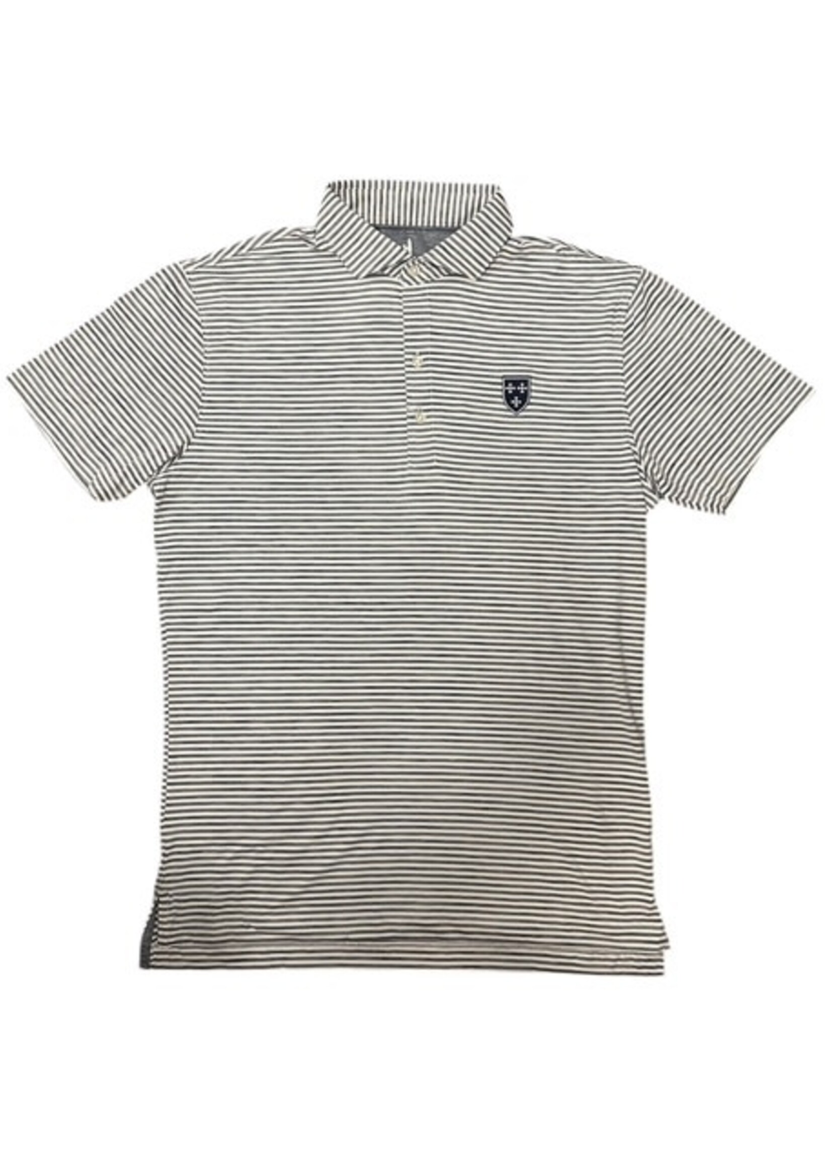 johnnie-O Seymour Polo Navy White Stripe