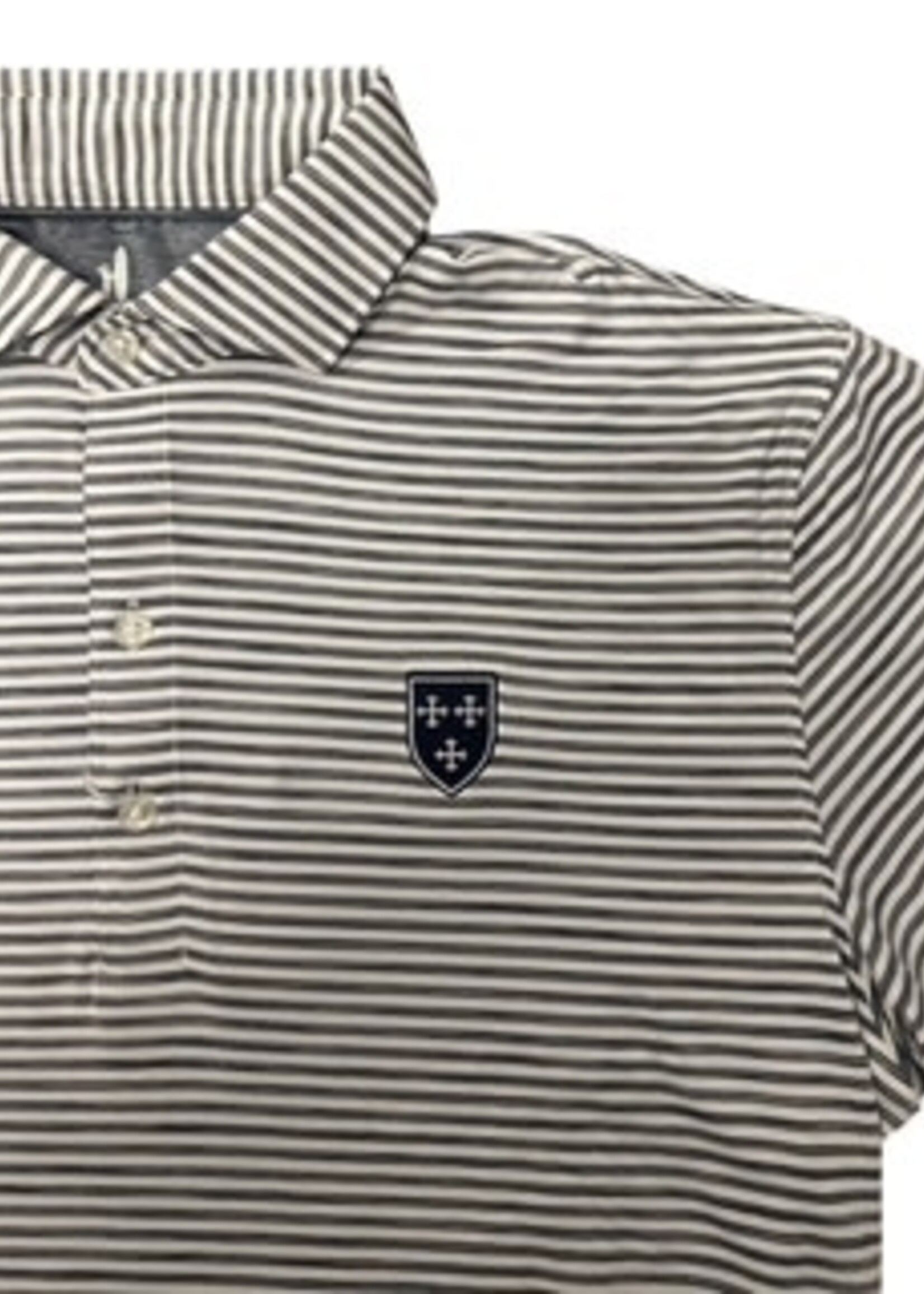 johnnie-O Seymour Polo Navy White Stripe