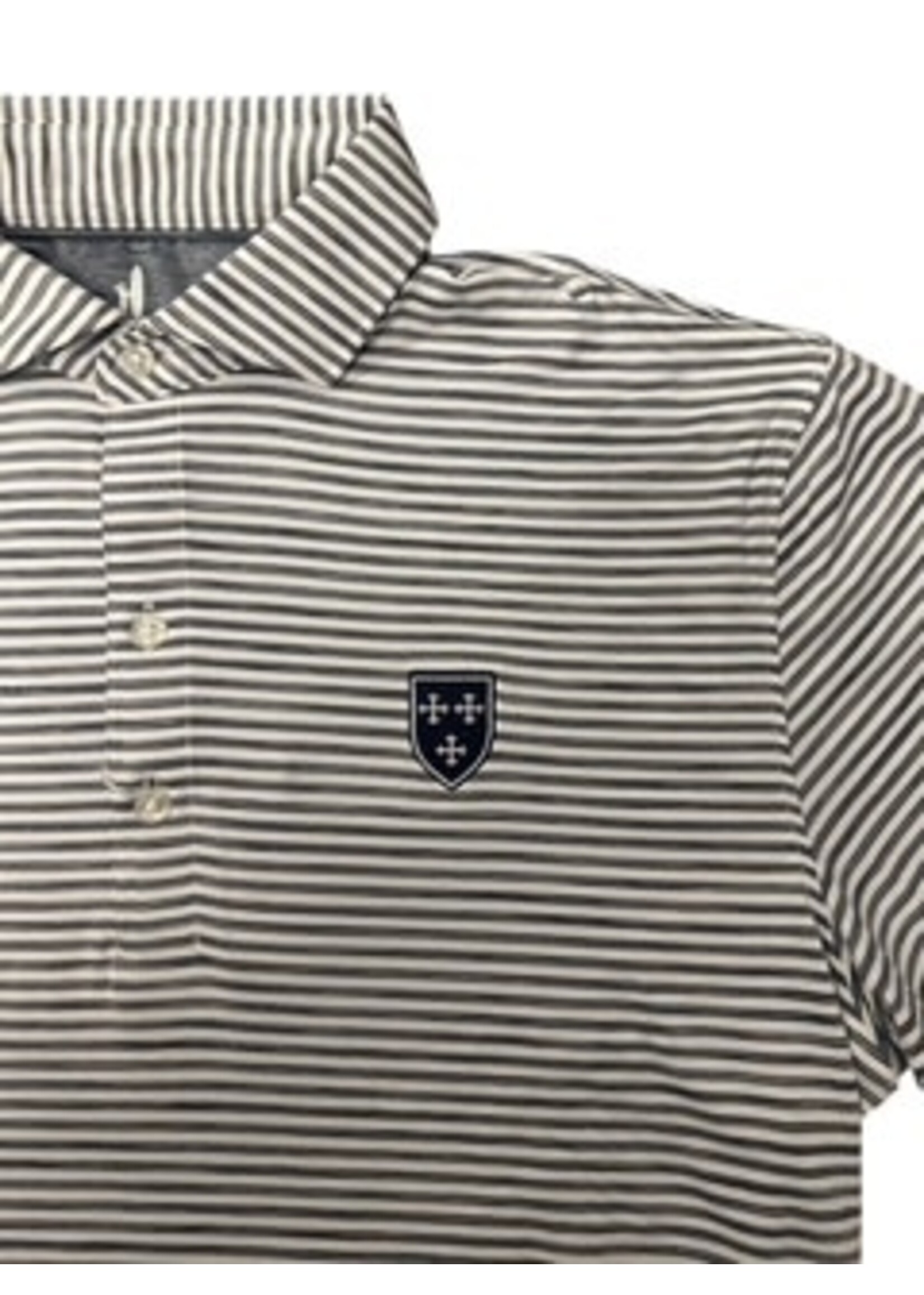 johnnie-O Seymour Polo Navy White Stripe