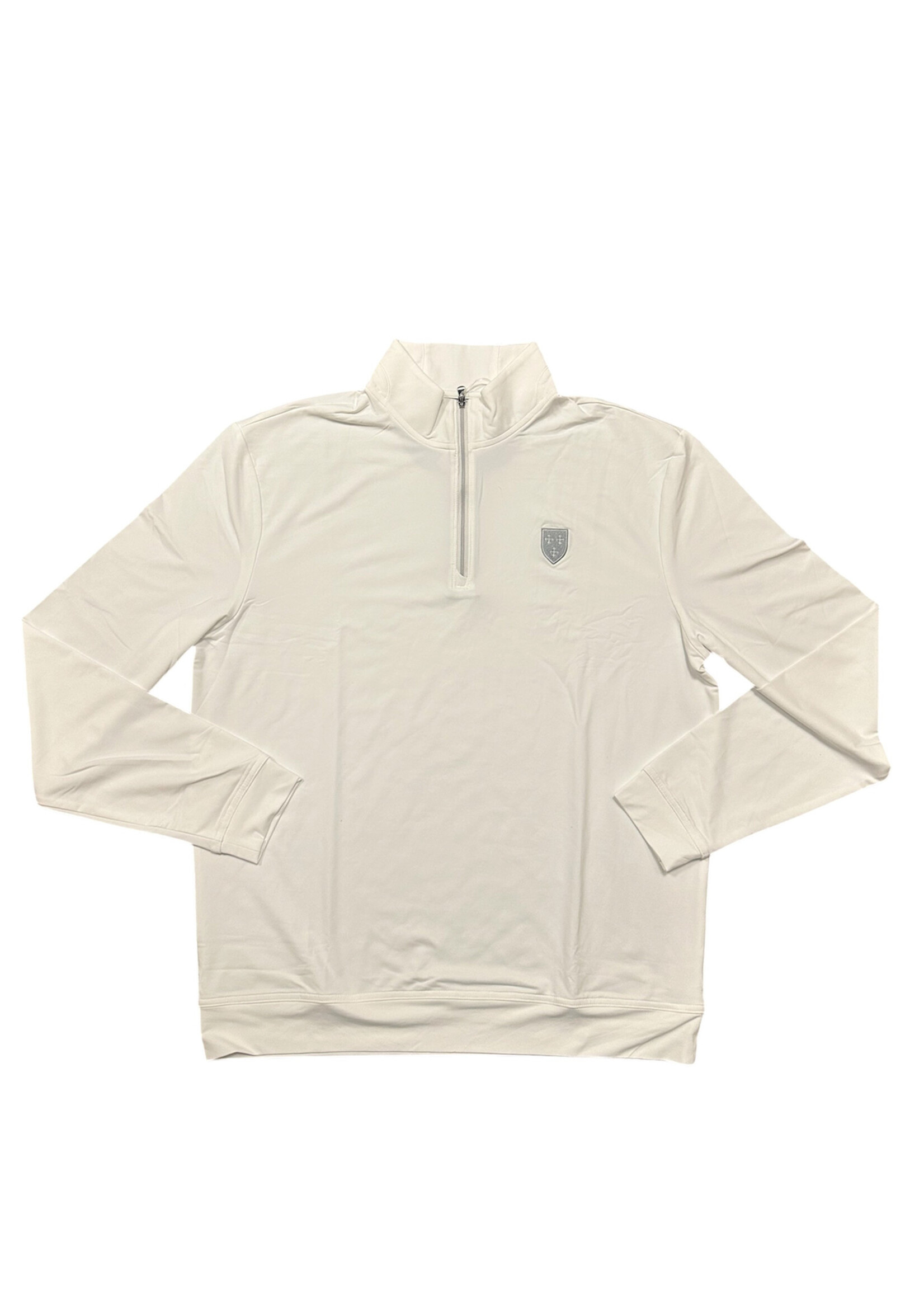 johnnie-O Motion 1/4 Zip White