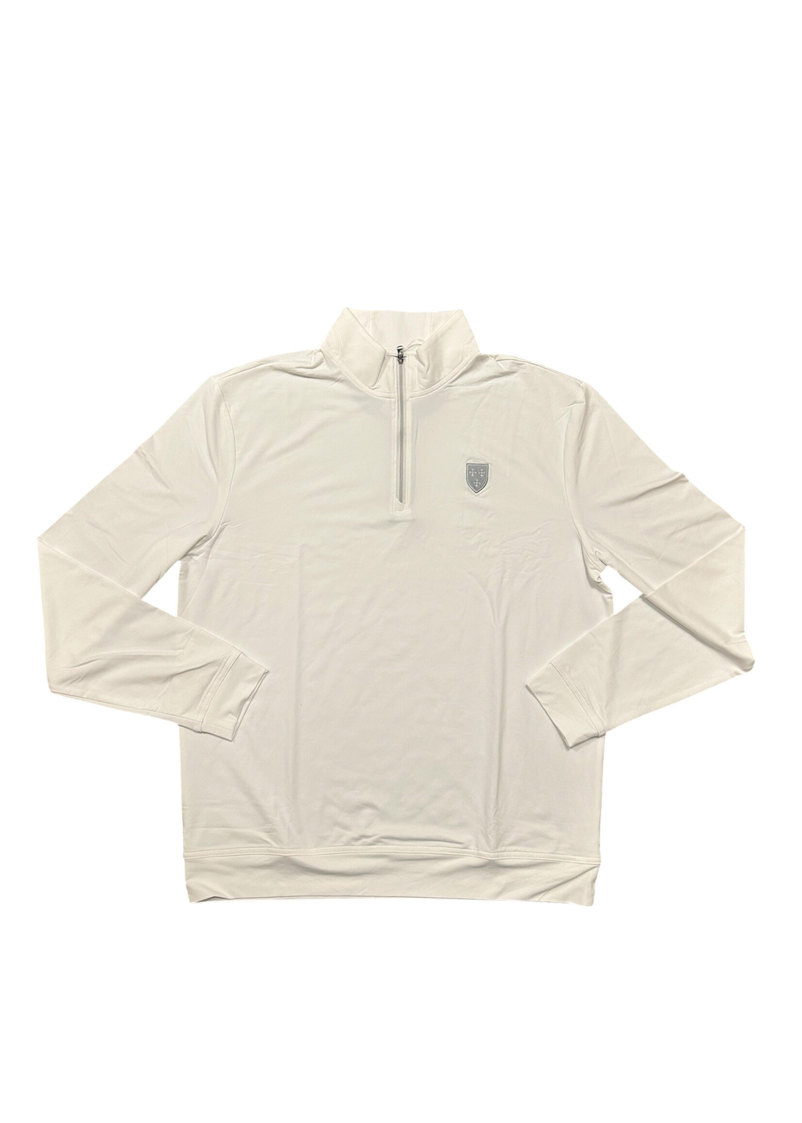 johnnie-O Motion 1/4 Zip White