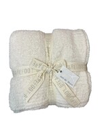 Barefoot Dreams Cozy Chic Throw 54x72 Cream PLAIN