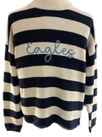 Ellsworth + Ivey Sadie N/W  Stripe Chain Eagles