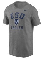 NIKE Dri Fit Cott GRY w ESD ovr Shield  EAGLES in NV