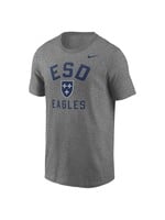 NIKE Dri Fit Cott GRY w ESD ovr Shield  EAGLES in NV