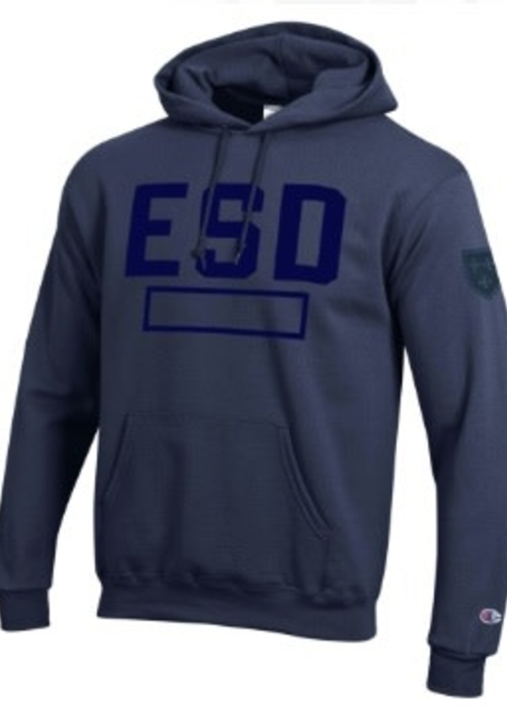 Champion Champion PB Fleece Hoodie Navy with Tonal ESD and Shield