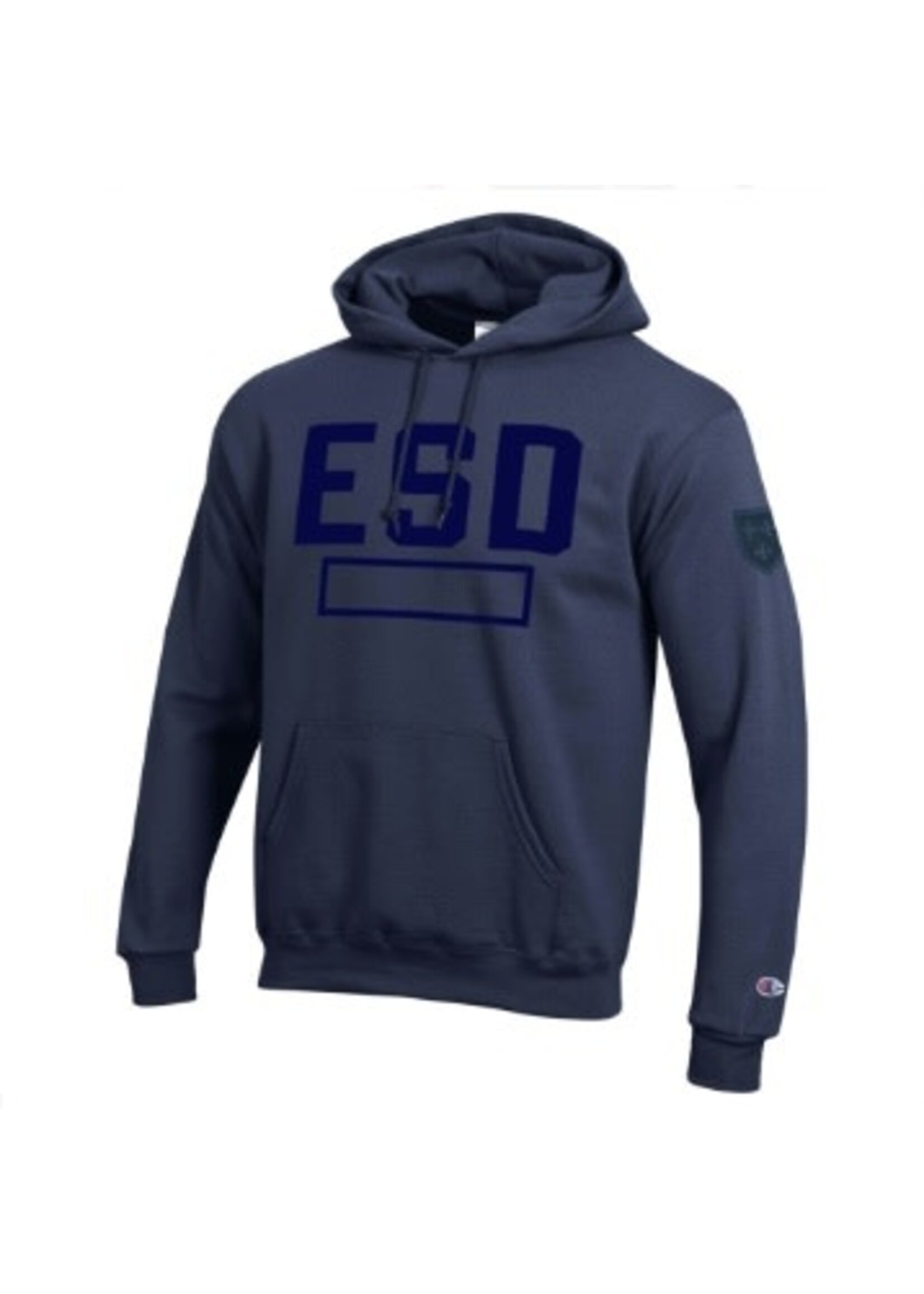 Champion Champion PB Fleece Hoodie Navy with Tonal ESD and Shield