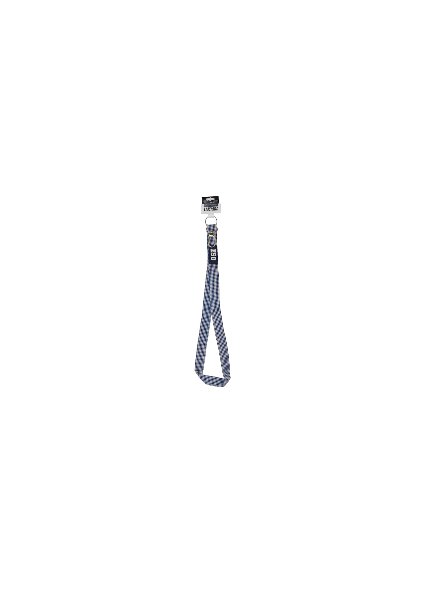 Spirit Products Newport Gingham Lanyard #KT526