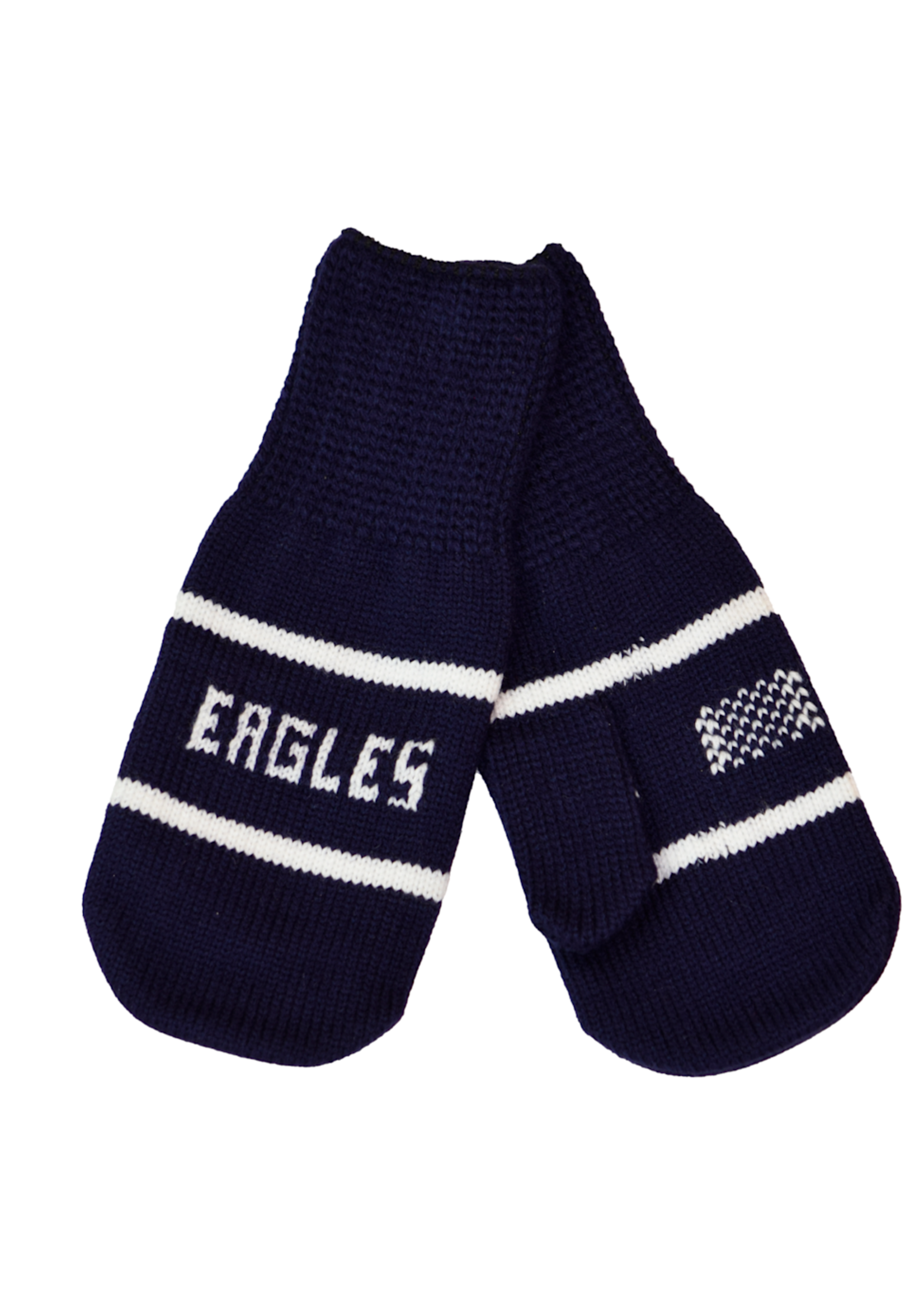 LOGOFIT Mittens EAGLES Navy/White Youth