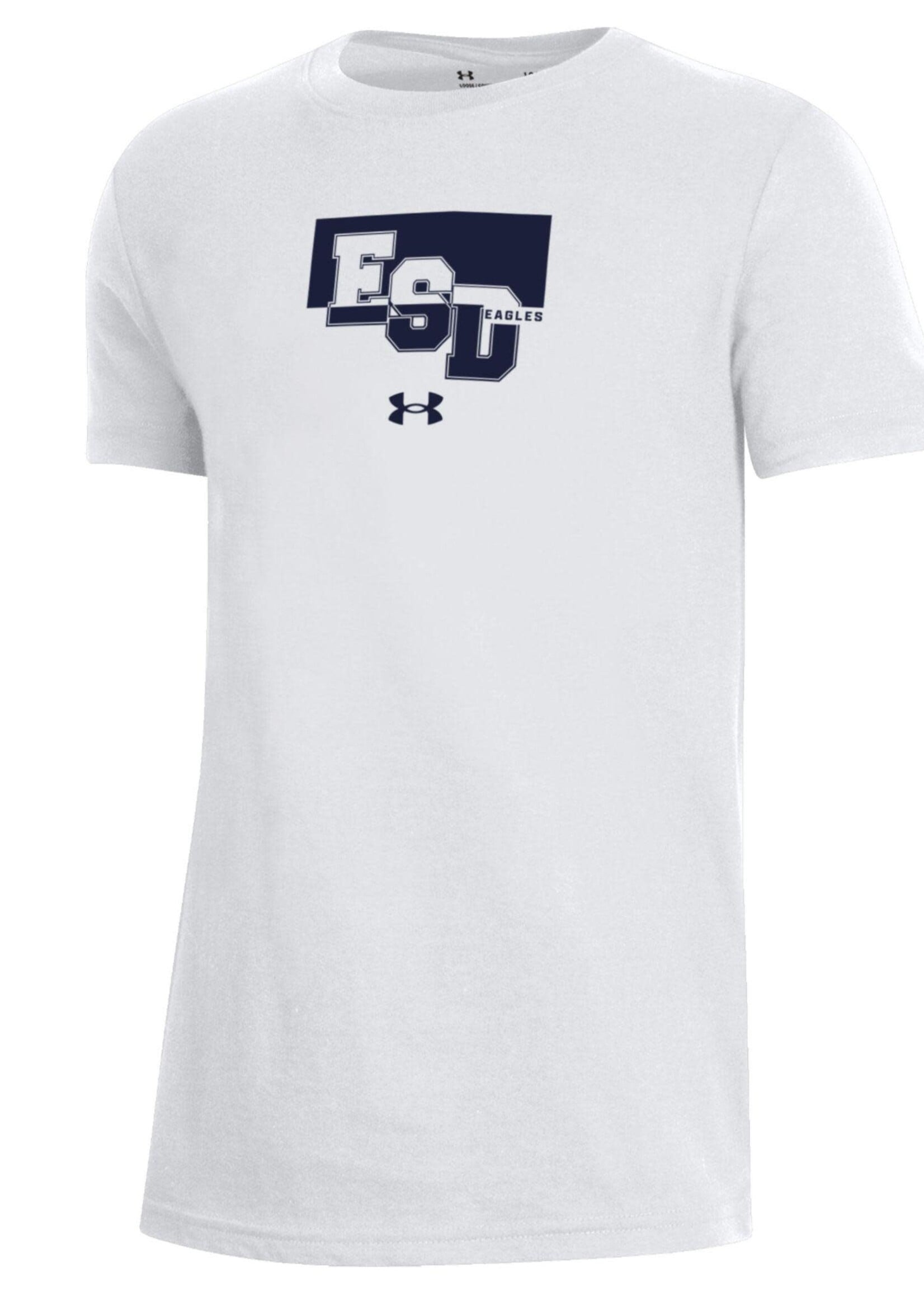 Under Armour WHT PERF ESD Two Tone Block with Eagles