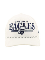 Zephyr White 5 Panel Cap with Rope