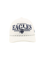 Zephyr White 5 Panel Cap with Rope