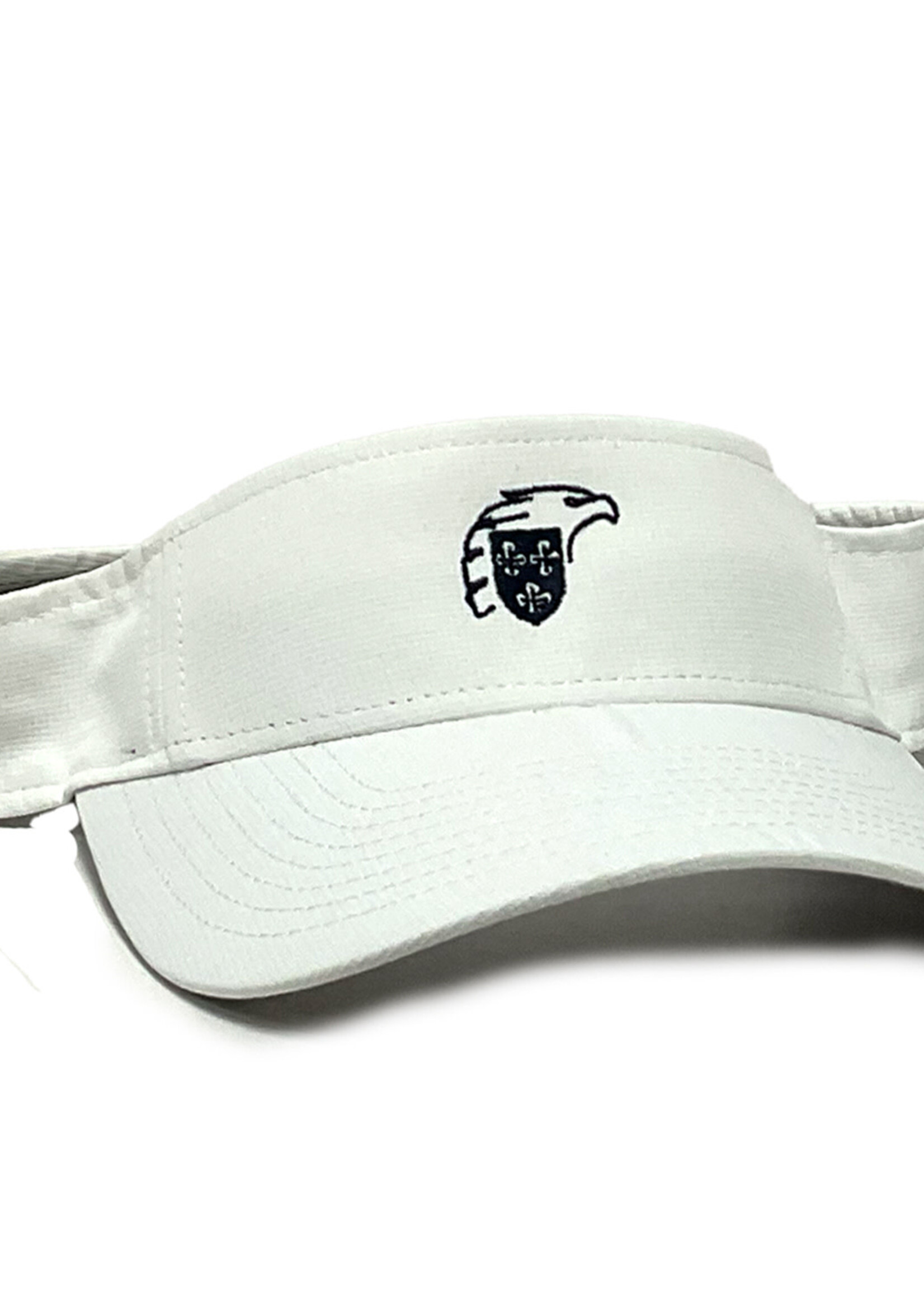 The Game The Game Visor White with Eagle Shield
