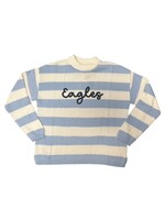 Ellsworth + Ivey Sadie Lt B Stripe Chain Eagles