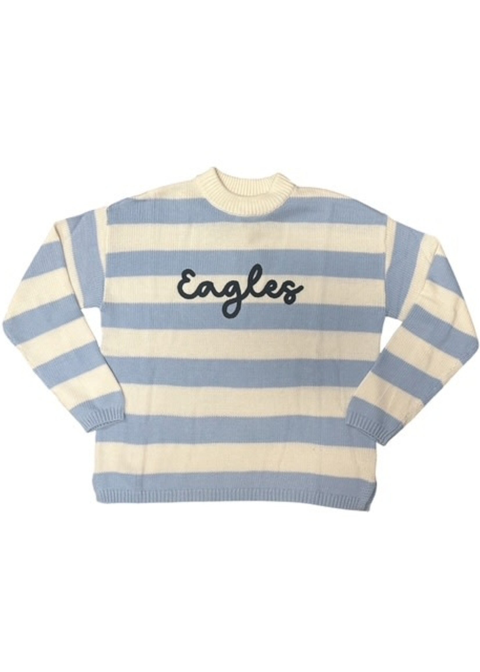 Ellsworth + Ivey Sadie Lt B Stripe Chain Eagles
