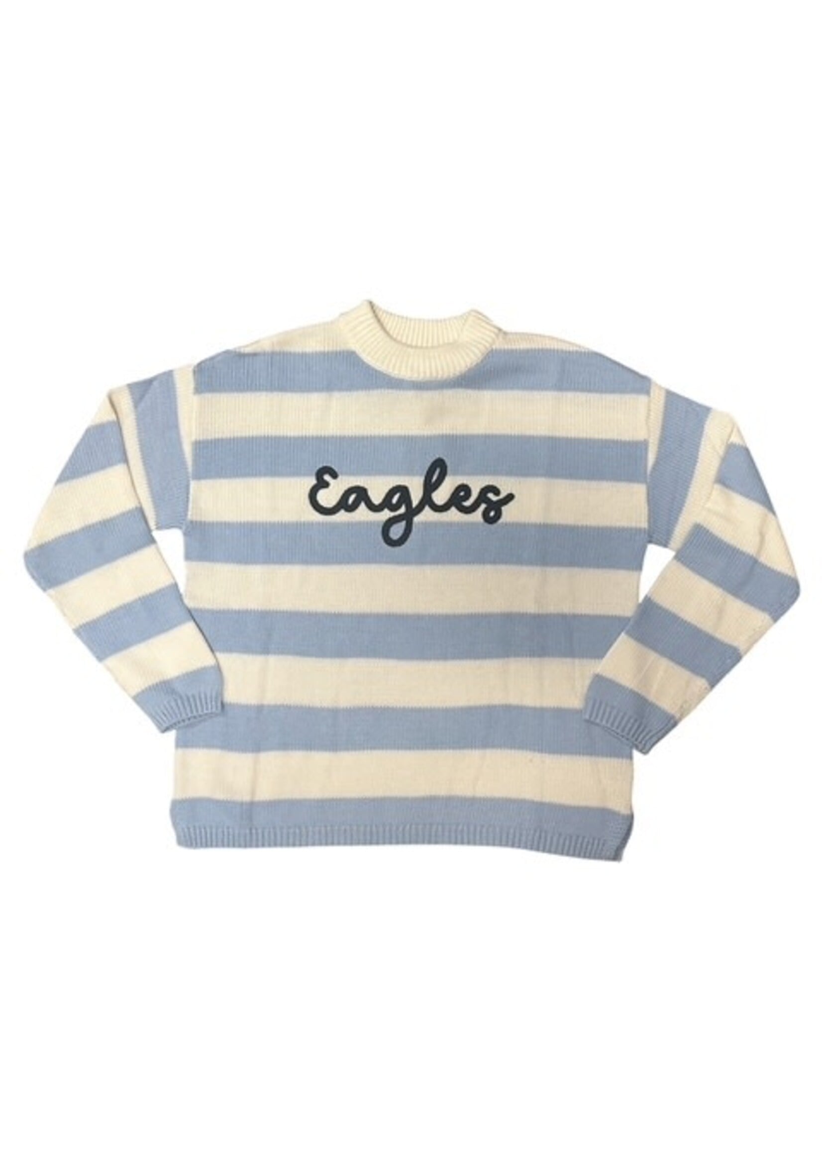 Ellsworth + Ivey Sadie Lt B Stripe Chain Eagles