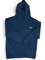 HOODIE NAVY WITH SILVER METALLIC ESD