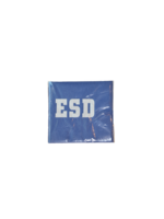 Spirit Products ESD Napkin Navy with Silver