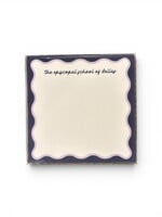 Wavy Notepad 50 pages- Joy Creative Shop