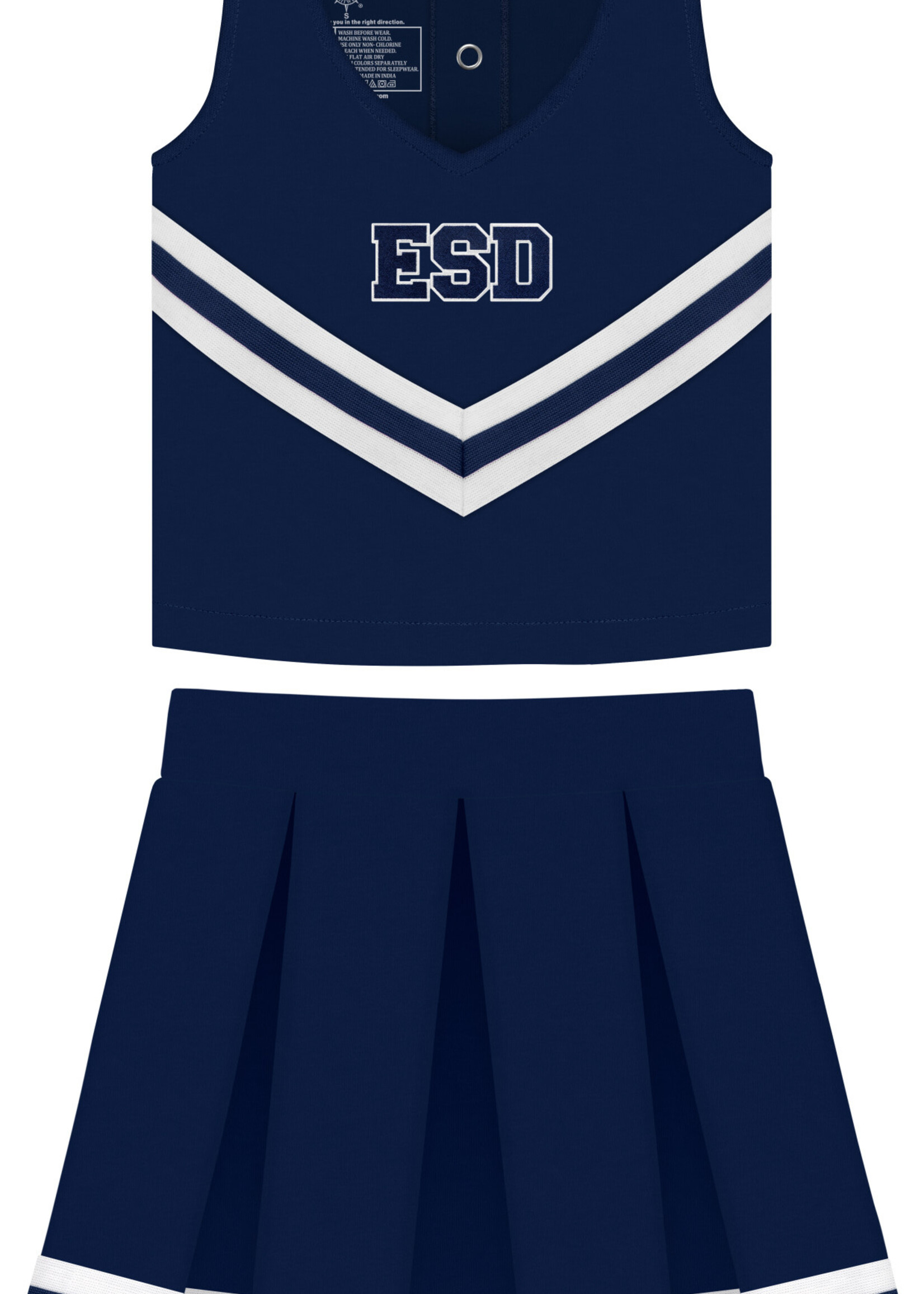 Creative Knitwear Creative Knitwear Two Piece Cheer Dress
