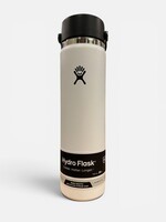 Hydro Flask 24oz White Wide Mouth w Flex Straw Cap